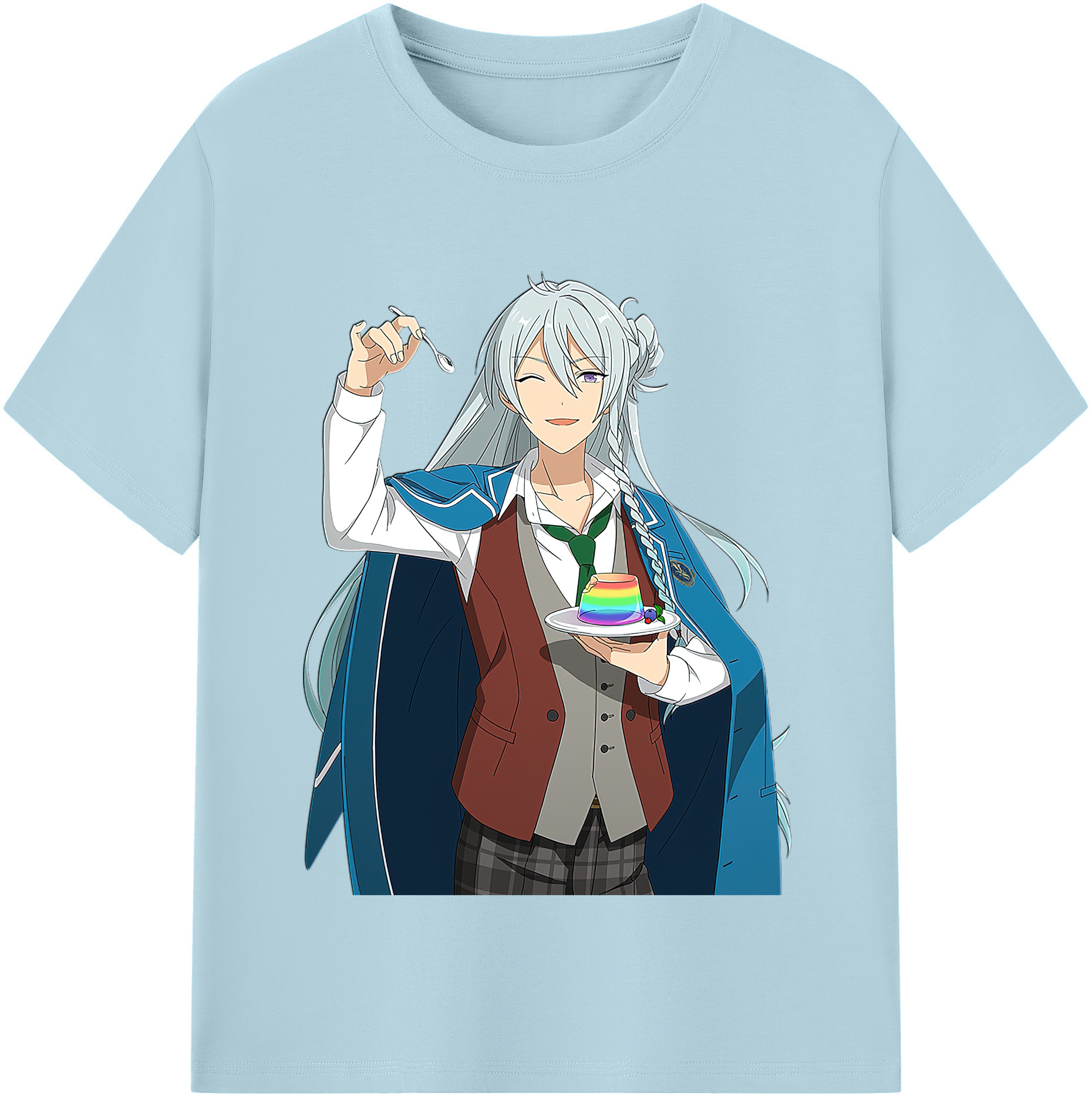 （画像用） あんさんぶるスターズ! Ensemble Stars 綿100％半袖Tシャツ（フロントプリント）